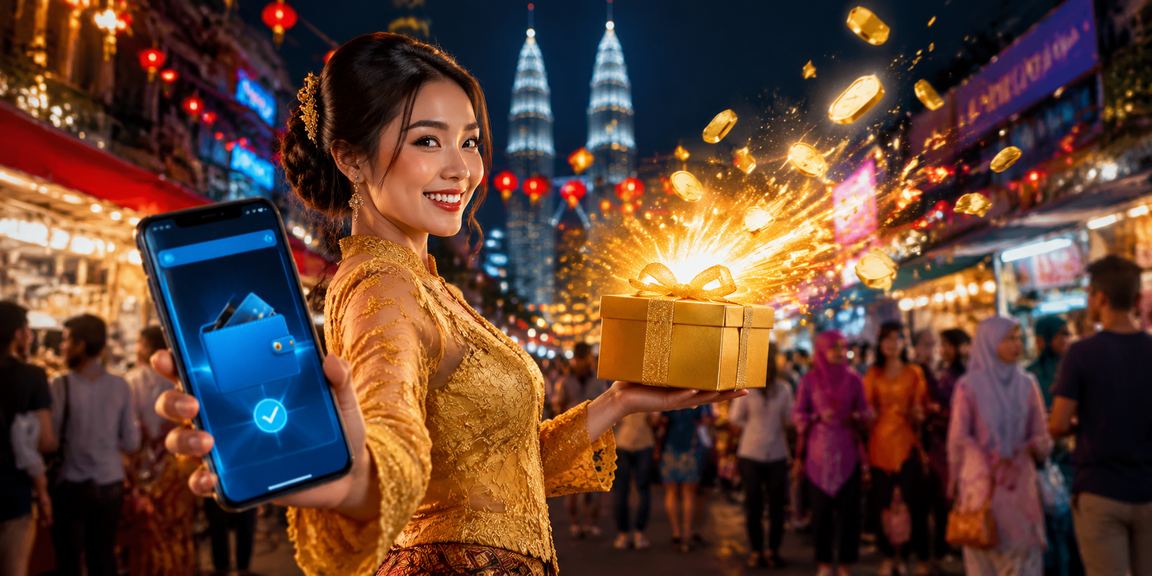 Pengguna di Kuala Lumpur mengakses pertaruhan bola sepak kiss888 melalui telefon pintar